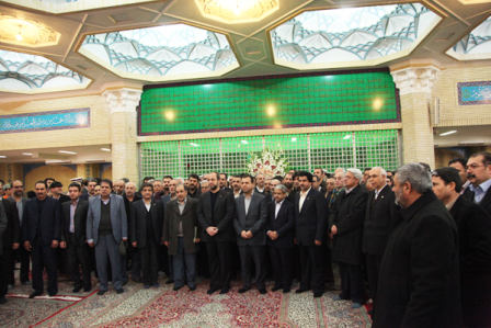 تجدید میثاق بانک مرکزی  با آرمانهای امام راحل (ره) 