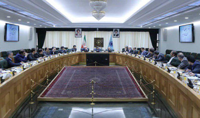 جلسه بررسی «تامین مالی طرح‌های فراگیر پالایشی سیراف»